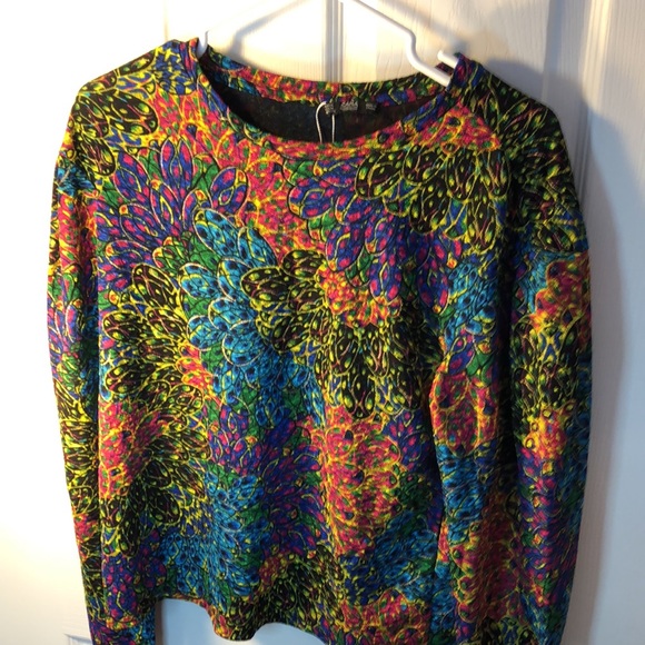 M Zara multicoloured floral top - Picture 16 of 16